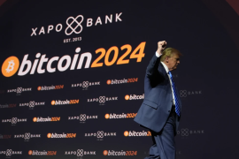 Donald Trump ha sido un entusiaste impulsor de las criptomonedas, incluso desde su campaña.