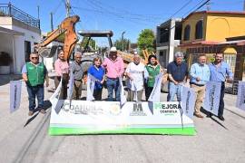 El alcalde Carlos Villarreal supervisó el arranque y entrega de obras en distintos sectores de Monclova.