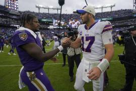 Lamar Jackson y Josh Allen decidirán, con su rendimiento, quién será acreedor del MVP de la NFL.