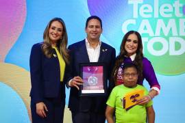 El Gobierno Municipal realizó un donativo de 800 mil pesos a la Fundación Teletón, entregado en el CRIT Coahuila, en apoyo a la rehabilitación de niñas y niños con discapacidad.