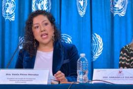 Vania Pérez, activista anticorrupción