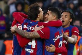 El FC Barcelona goleó al Getafe para colocarse en el subliderato de LaLiga, tras una goleada encaminada por Rapinha y Joao Félix.