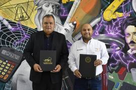 Autoridades de la UTNC y el ITPN concretaron el convenio de colaboración institucional.