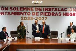 El presidente municipal, Jacobo Rodríguez, durante su mensaje inaugural destacó la visión de una ciudad segura y con mayores oportunidades.