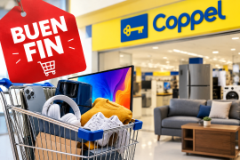 Las promociones de Coppel para el Buen Fin están previstas del viernes 13 al martes 17 de noviembre.