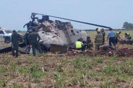 “Mediante una comisión investigadora se determina si el helicóptero tuvo algún problema mecánico o alguna falla humana”, señaló el alto mando