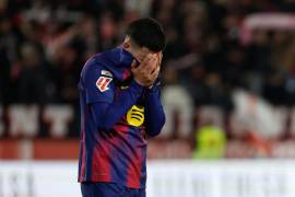 El Barcelona no logró mantener la ventaja y terminó cayendo ante Girona en la jornada 24.