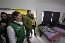 El alcalde Carlos Villarreal Pérez supervisó las acciones del operativo invernal en coordinación con Protección Civil estatal y municipal, corporaciones de seguridad y dependencias de los tres niveles de gobierno.