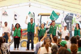 Autoridades dieron el banderazo a obras de pavimentación y recarpeteo en distintos sectores de Arteaga.