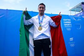 Será el próximo miércoles cinco de julio cuando García concluya con su participación en la justa deportiva, en la competición de trampolín tres metros sincronizado varonil.