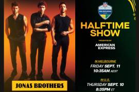 Los Jonas Brothers llevarán sus éxitos al Melbourne Cricket Ground durante el histórico enfrentamiento entre 49ers y Rams.
