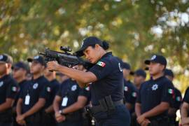 Los cadetes en Ciudad Acuña se preparan para actuar ante incidencias.