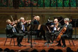 Cuarteto Latinoamericano brindó su último concierto en el Palacio de Bellas Artes.