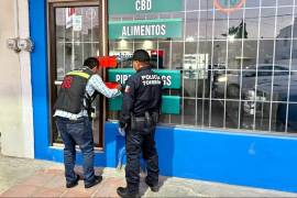 El operativo fue realizado por Seguridad Pública e Inspección y Verificación.