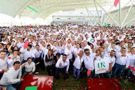 La toma de protesta evidenció la capacidad de movilización y respaldo ciudadano del partido.