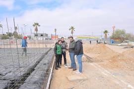 El alcalde Carlos Villarreal supervisó obras estratégicas en distintos sectores de Monclova.
