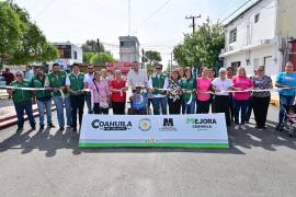 El alcalde Carlos Villarreal supervisó diversas obras de infraestructura y pavimentación que se ejecutan en distintos sectores de Monclova.