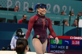 Alexa Moreno, gimnasta mexicana, quedó como primera reserva para la Final de salto de potro en los Juegos Olímpicos 2024 tras una destacada participación en la clasificación.