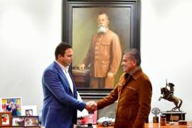 El edil saltillense destacó el trabajo del exgobernador de Coahuila.