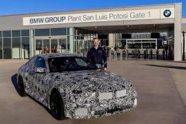 El presidente y CEO de BMW Group Planta San Luis Potosí, Harald Gottsche. BMW producirá de forma exclusiva en su planta mexicana el nuevo modelo M2 para el mercado global a finales de 2022.