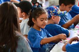 Los niños se la han pasado a lo grande en estos cursos.