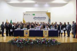 57 alumnos de distintos estados de la República, como de Coahuila, Baja California, Tamaulipas, Ciudad de México, Guanajuato, Hidalgo y Michoacán, culminaron su Maestría en Auditoría.