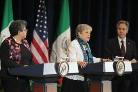 La titular de la SRE, Alicia Bárcena, afirmó a Anthony Blinken que México tiene la ‘disposición y compromiso’ para frenar el tráfico de fentanilo