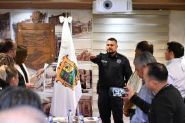 Gabriel Vázquez Ramírez rindió protesta como nuevo jefe policiaco de Ciudad Frontera.