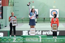 La checa Marie Horackova obtuvo la medalla de oro en recurvo femenil durante la jornada final de la competencia internacional.