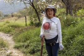 Alma Rosa Roja Medina del colectivo Voces Unidas