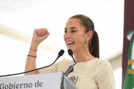 UMÁN, YUCATÁN, 17OCTUBRE2026.- Claudia Sheinbaum Pardo, presidenta de México, encabezó la entrega de Vivienda para el Bienestar en la entidad sureste. FOTO: PRESIDENCIA/CUARTOSCURO.COM