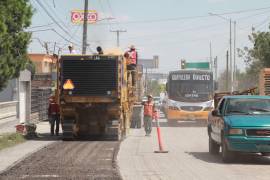 Más de 50 proyectos de pavimentación se han llevado a cabo durante la administración del alcalde José María Fraustro Siller.