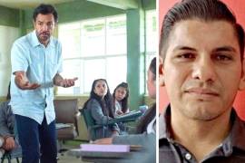 El profesor que inspiró Eugenio Derbez para escribir y producir la película “Radical” fue ubicado por la SEP en Miguel Alemán, Tamaulipas, identificada como “zona caliente” por la presencia del crimen organizado.