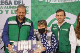 Los beneficios del programa de huevo y leche llegan actualmente a cerca de 8 mil familias de Ramos Arizpe.