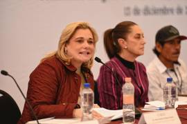 La gobernadora de Chihuahua cuestionó la “defensa” del gobierno federal a su homólogo de Sinaloa.