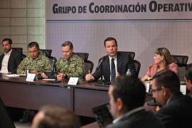 Durante la reunión se presentaron resultados de cateos, aseguramientos y detenciones derivados de operativos conjuntos.