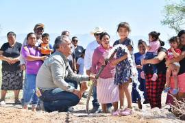 Víctor Manuel Leija Vega aseguró que garantizar el acceso al agua potable es una prioridad para su administración y anunció una segunda etapa del proyecto con una bomba solar.