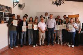 Guillermo Ortiz Vázquez, director del ICATEC Saltillo, destacó la validez oficial y los beneficios académicos de los cursos.
