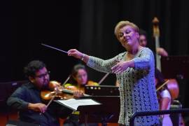 Natalia Riazanova estará al frente de la Orquesta Metropolitana de Saltillo durante el segundo concierto de la temporada 2026 “Latidos”, que se realizará el 13 de marzo en el Museo del Desierto.