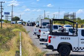Elementos de la SSPC son atacados a balazos tras evitar el robo de un vehículo de carga en Celaya, Guanajuato.