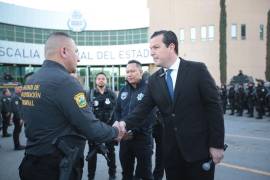 Federico Fernández (d) aseguró que ya existen detenidos por hechos recientes en la región.