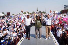 Al acudir al arranque de campaña de los candidatos en Puebla, la candidata presidencial de Fuerza y Corazón por México ofreció que, de ganar la contienda, “le vamos a poner un fin al huachicol”