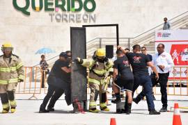 En el evento, los cuerpos de bomberos deben exponer sus habilidades al máximo.