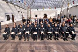 Graduados de la Academia de Policía Municipal de Monclova.