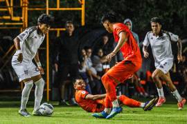 Eduardo Velázquez marcó el único gol de Saltillo Soccer durante el encuentro.