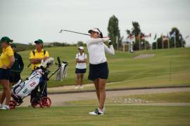 La coahuilense Regina Jiménez Jardón subió al podio del Abierto Sudamericano de Golf tras finalizar en la tercera posición del certamen disputado en Argentina.