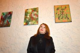 Desde Estados Unidos la artista Liliana Ede presenta su primera exposición de pintura en Saltillo