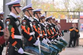 La ceremonia se realizó en la primaria que lleva el nombre de Ignacio Allende.