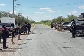 Autoridades estatales y federales implementaron operativos para evitar que entraran grupos de delincuentes a Coahuila.