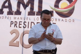Nicolás Mollinedo Bastar es señalado por un testigo protegido de la DEA de haber negociado el apoyo a la campaña de López Obrador con gente de “La Barbie” en 2006